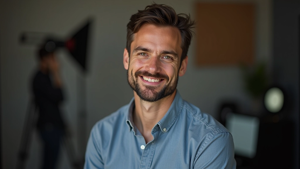 Appareil photo professionnel avec objectifs sur un bureau de travail, studio de photographie moderne